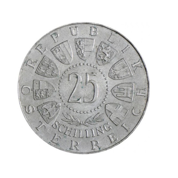 Investičná strieborná minca 10,4 g Österreich 25 Schilling 01202001