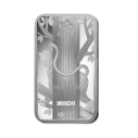 Investičná strieborná tehla 10 g razená Pamp Lunar Opica
