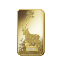 Investičná zlatá tehla 1 oz razená Pamp Lunar Koza