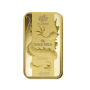 Investičná zlatá tehla 5 g razená Pamp Lunar Drak