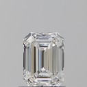 Prírodný diamant emerald, VS1, E, 0,71ct, GIA