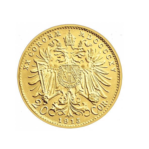 Investičná zlatá minca 6,1 g 20 Corona Rakúsko 01103043-15 (2)