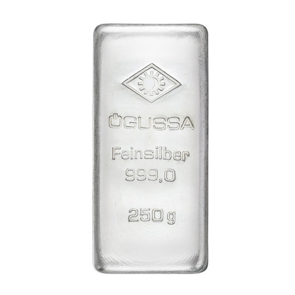 Investičná zlatá tehla 250 g liata Ögussa 2000BGV0250OG