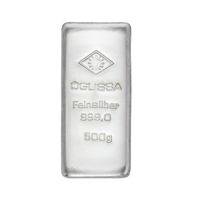 Investičná zlatá tehla 500 g liata Ögussa 2000BGV0500OG