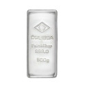 Investičná zlatá tehla 500 g liata Ögussa