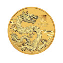Investičná zlatá minca 2 oz 200 AUD Dragon 2024