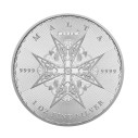 Investičná strieborná minca 1 oz 5 Eur Maltese Cross