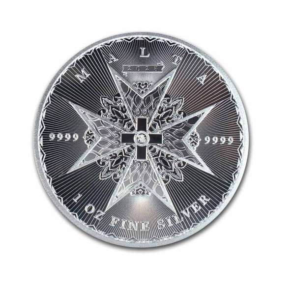 Investičná strieborná minca 1 oz 5 Eur Maltese Cross 74202531