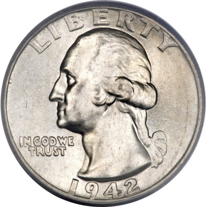 Investičná strieborná minca 5,62 g Quarter dollar Washington Liberty AG000007
