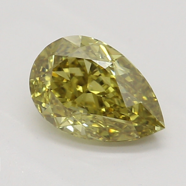 Farebný diamant hruška, fancy deep hnedasto-žltý, GIA 2872190052 Y8