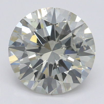 Farebný diamant okrúhly briliant, faint sivý, GIA 1871480120 S1