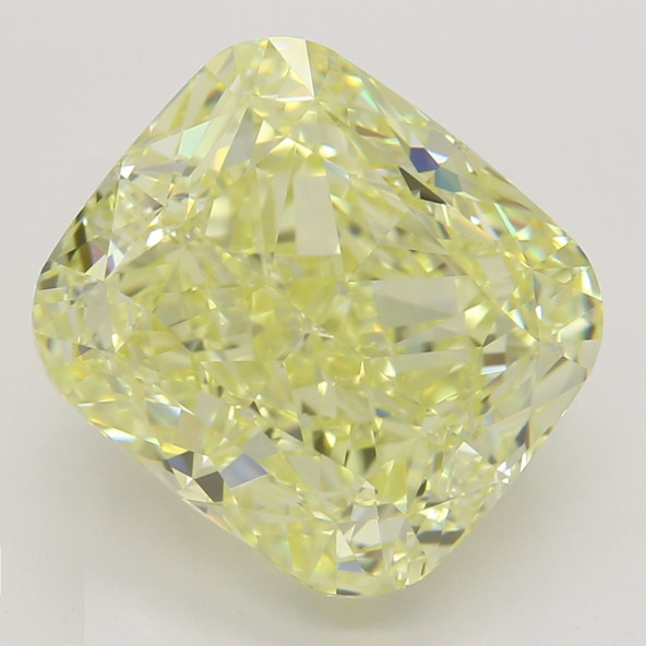 Farebný diamant cushion, fancy žltý, GIA 1872030021 Y5
