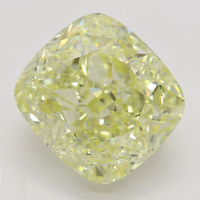 Farebný diamant cushion, fancy žltý, GIA 1846270120 Y5