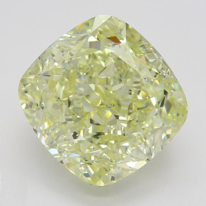 Farebný diamant cushion, fancy light žltý, GIA 7873290467 Y4
