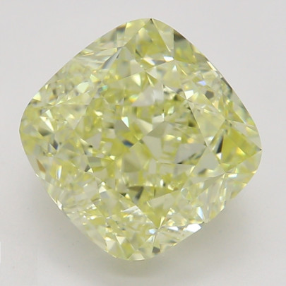 Farebný diamant cushion, fancy light žltý, GIA 3873290213 Y4