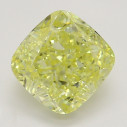 Farebný diamant cushion, fancy intense žltý, 1,15ct, GIA