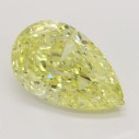 Farebný diamant hruška, fancy intense žltý, 3,06ct, GIA