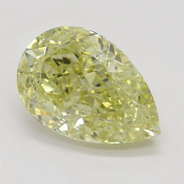 Farebný diamant hruška, fancy žltý, GIA 3872110103 Y5