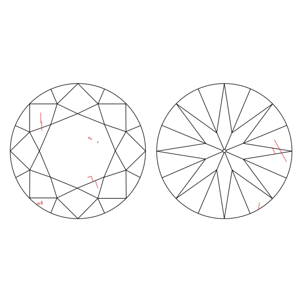 Inkluzie a cistota v prirodnom farebnom diamante okrúhly briliant very light veľmi svetložltohnedý 2.51 ct SI1 8825130818_T2