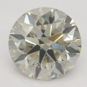 Farebný diamant okrúhly briliant, faint sivý, 1,28ct, GIA