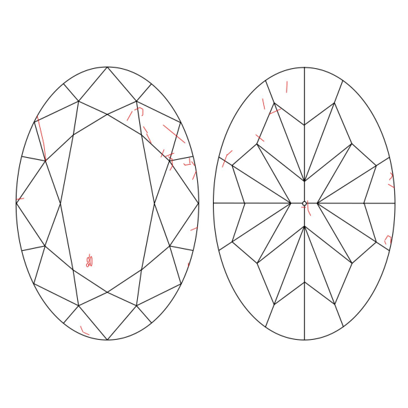 Inkluzie a cistota v prirodnom farebnom diamante oval fancy žltý 3.07 ct SI2 9829450199_Y5