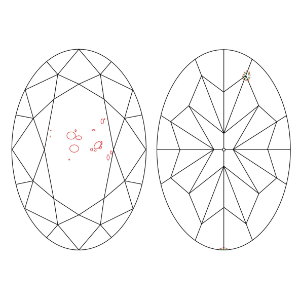 Inkluzie a cistota v prirodnom farebnom diamante oval fancy hnedožltý 3.50 ct SI2 8828320298_Y5
