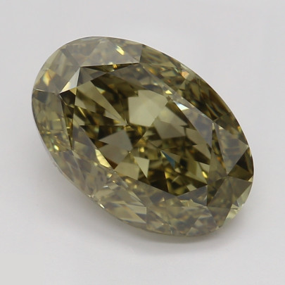 Prírodný farebný diamant s GIA certifikatom oval fancy deep hlboko nahnedlo nazelenalo žltý 2.12 ct VS2 5828870055_Y8