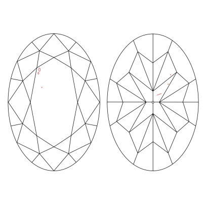 Prírodný farebný diamant s GIA certifikatom oval fancy intense žltý 2.83 ct SI1 3830360043_Y6 2