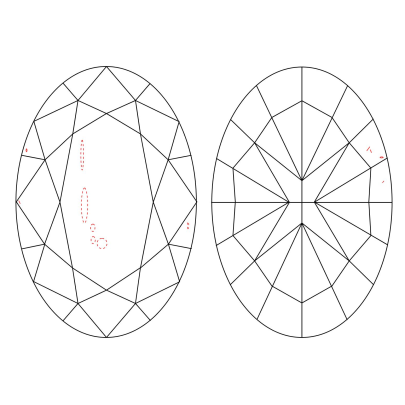 Prírodný farebný diamant s GIA certifikatom oval fancy s nahnedlo žltou farbou 2.61 ct SI1 2828230122_Y5 2