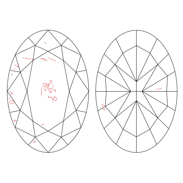 Inkluzie a cistota v prirodnom farebnom diamante oval light svetlo ružový 2.02 ct SI2 7827210237_R3