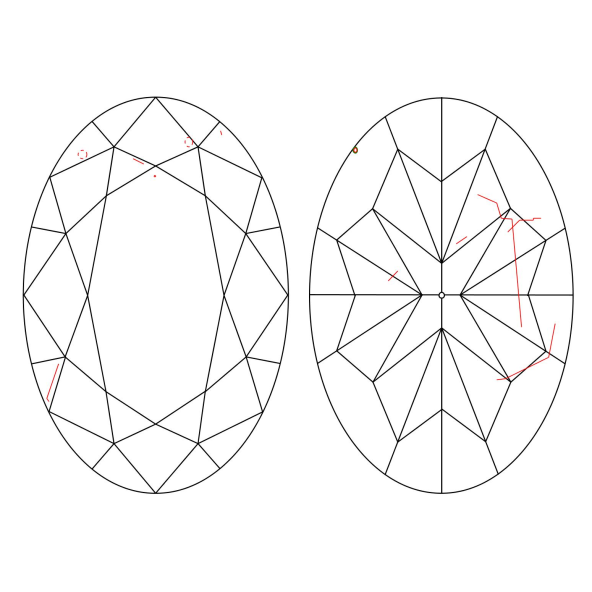 Inkluzie a cistota v prirodnom farebnom diamante oval fancy dark tmavo žltkasto hnedý 1.01 ct SI2 6828800356_T9