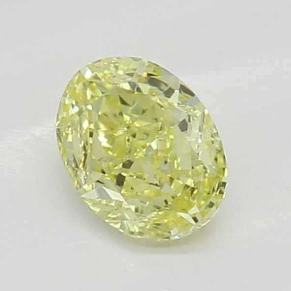Prírodný farebný diamant s GIA certifikatom oval fancy intense žltý 0.25 ct SI1 2117070052_Y6