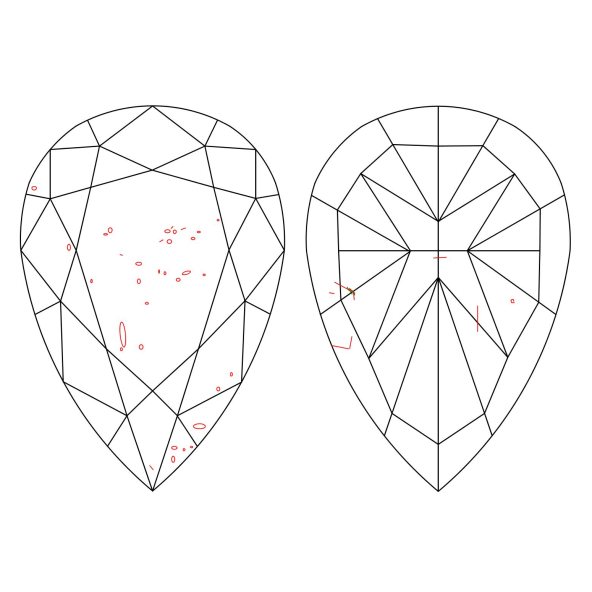 Inkluzie a cistota v prirodnom farebnom diamante slza fancy deep hlboká nahnedlo oranžovo žltý 1.74 ct SI2 1829830071_Y8