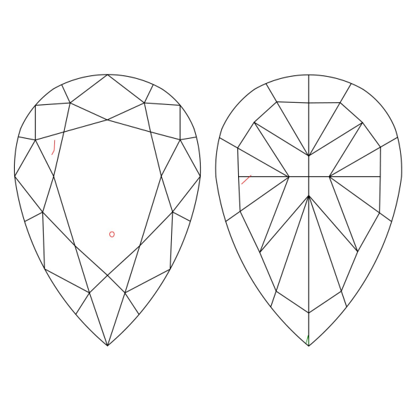 Inkluzie a cistota v prirodnom farebnom diamante slza fancy hnedožltý 1.08 ct VS2 5828800255_Y5