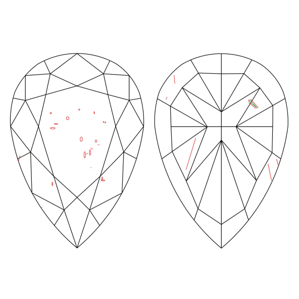 Inkluzie a cistota v prirodnom farebnom diamante slza fancy s nahnedlo žltou farbou 1.03 ct SI1 8821890428_Y5