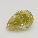 Farebný diamant slza, fancy hnedo-oranžovo žltý, 0,78ct, GIA