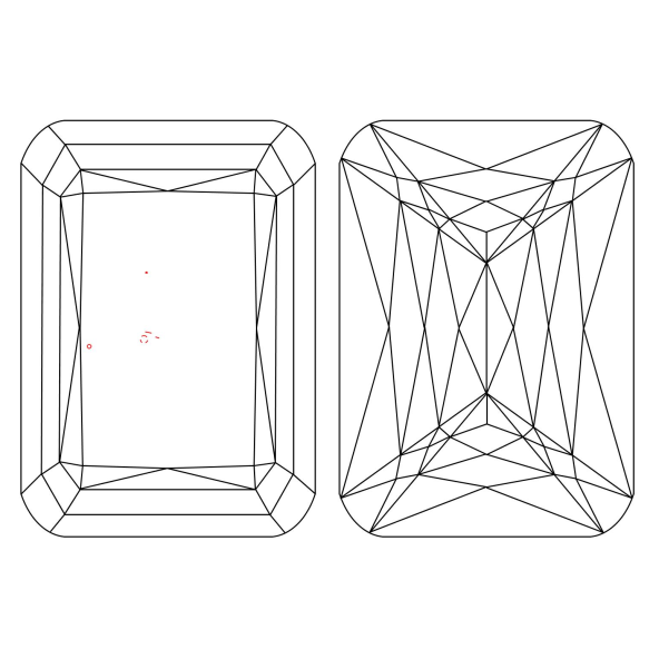 Inkluzie a cistota v prirodnom farebnom diamante emerald fancy žltý 2.15 ct VS2 8829590708_Y5