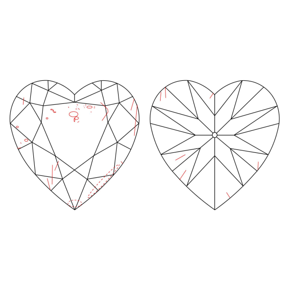 Inkluzie a cistota v prirodnom farebnom diamante srdce fancy light žltý 2.01 ct SI2 2829390222_Y4