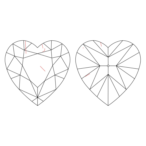 Inkluzie a cistota v prirodnom farebnom diamante srdce fancy dark tmavo žltkasto hnedý 1.72 ct SI1 2841740092_T9