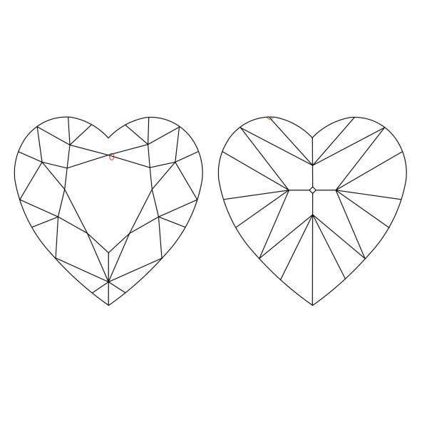 Inkluzie a cistota v prirodnom farebnom diamante srdce fancy dark tmavo žltkasto hnedý 1.25 ct VS2 5829270165_T9