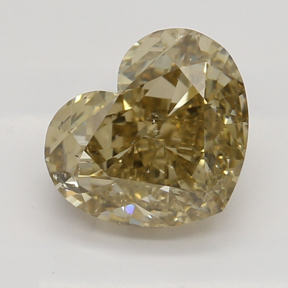 Prírodný farebný diamant s GIA certifikatom srdce fancy žltohnedý 1.34 ct SI2 1828110490_T5