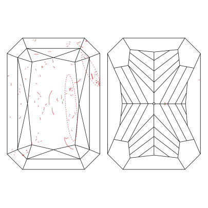 Prírodný farebný diamant s GIA certifikatom radiant fancy deep tmavo žltý 4.01 ct SI2 1826510450_Y8 2