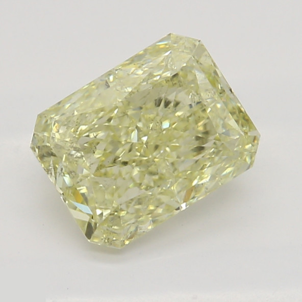 Prírodný farebný diamant s GIA certifikatom radiant fancy light žltý 1.11 ct SI2 8851560038_Y4