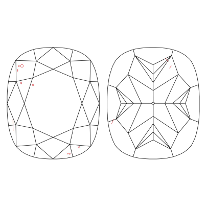 Prírodný farebný diamant s GIA certifikatom cushion fancy intense žltý 2.20 ct VS2 2829630012_Y6 2