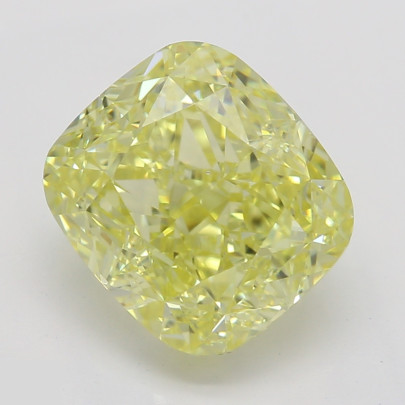 Prírodný farebný diamant s GIA certifikatom cushion fancy intense žltý 2.35 ct VS2 6828700016_Y6