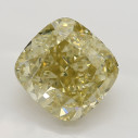 Farebný diamant cushion, fancy hnedožltý, 2,01ct, GIA
