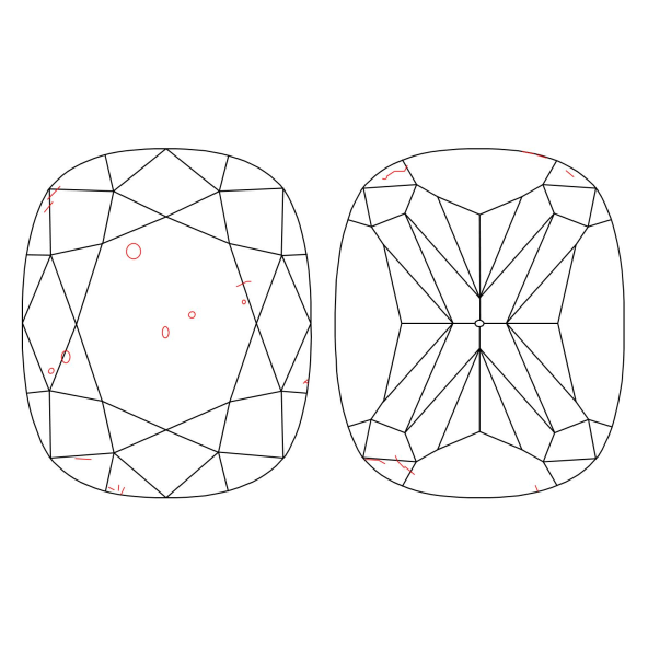 Inkluzie a cistota v prirodnom farebnom diamante cushion fancy hnedožltý 2.01 ct SI1 1826250771_Y5