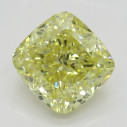 Farebný diamant cushion, fancy intense žltý, 2,21ct, GIA