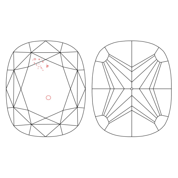 Inkluzie a cistota v prirodnom farebnom diamante cushion fancy intense žltý 2.21 ct SI2 1829640141_Y6