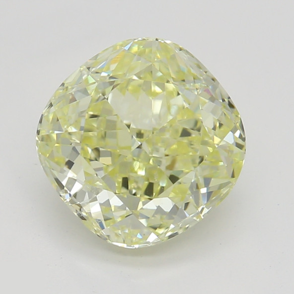 Prírodný farebný diamant s GIA certifikatom cushion fancy light žltý 1.65 ct SI1 9827930329_Y4